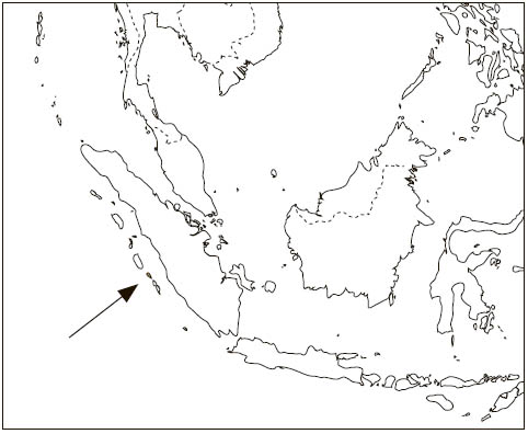 Distribution: Sipora Flying Squirrel