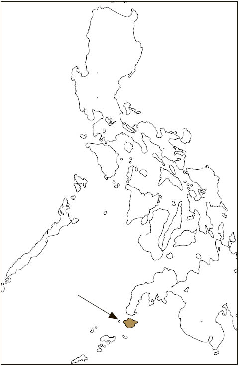 Distribution: Basilan Flying Squirrel