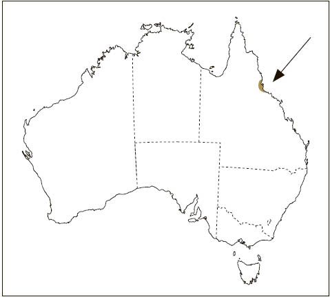 Distribution: Mahogany Glider