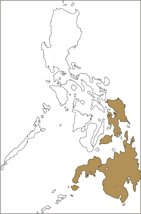 Distribution: Philippine Colugo